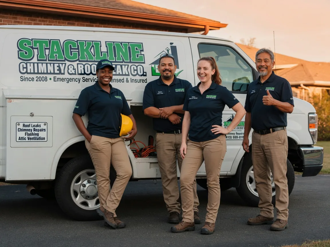 Chimney flashing repair company in Ivanhoe, VA